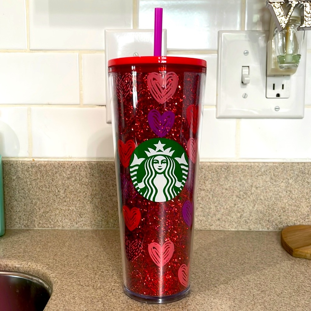 Limited edition Valentine’s Day Starbucks cup